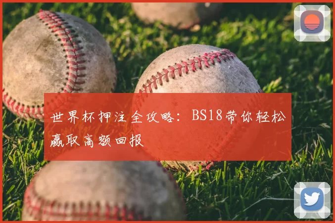 世界杯押注全攻略:BS18带你轻松赢取高额回报