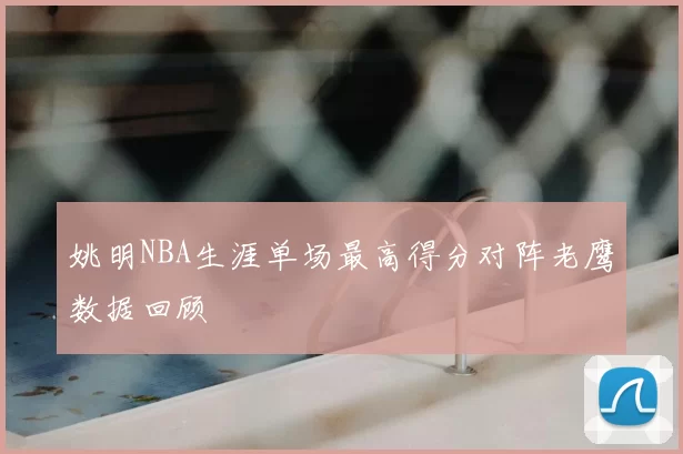姚明NBA生涯单场最高得分对阵老鹰数据回顾