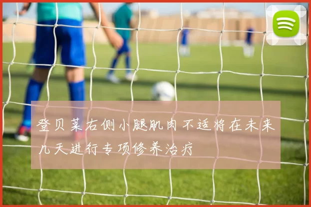 登贝莱右侧小腿肌肉不适将在未来几天进行专项修养治疗