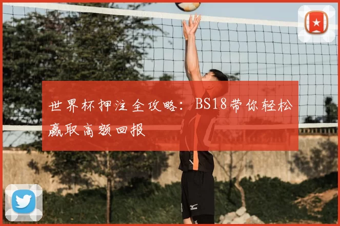 世界杯押注全攻略：BS18带你轻松赢取高额回报