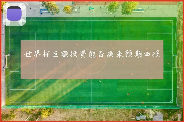 世界杯巨额投资能否换来预期回报